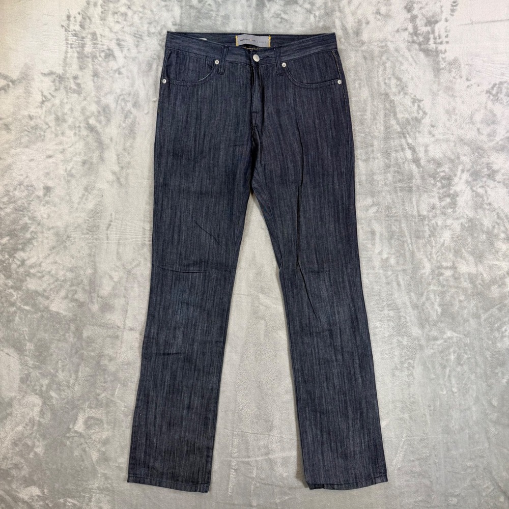 Paper‎ Denim & Cloth Sienna Straight Leg Jeans Women's Size 27 Dark Blue Black